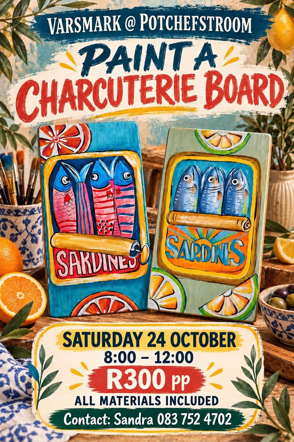 Paint A Charcuterie Board