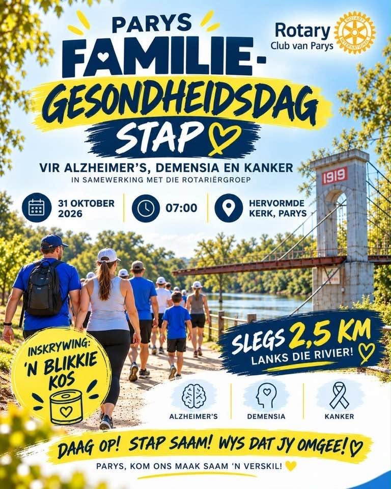 Parys Familie Gesondheidsdag Stap