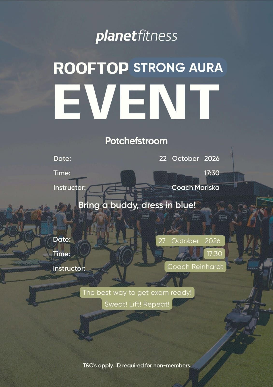 Rooftop Strong Aura Event