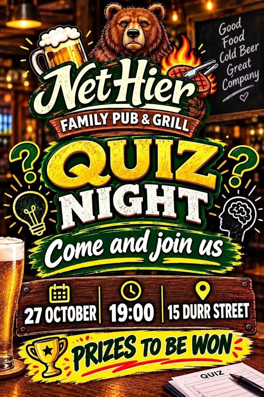 Quiz Night at Net Hier Family Pub and Grill