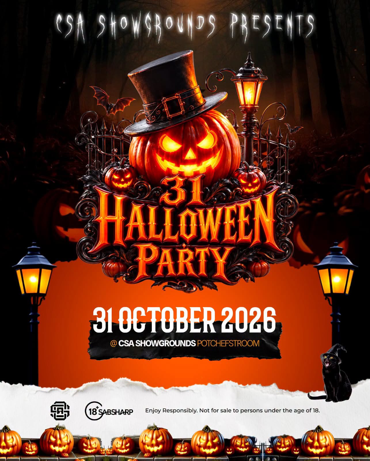 CSA Showgrounds Present 31 Halloween Party