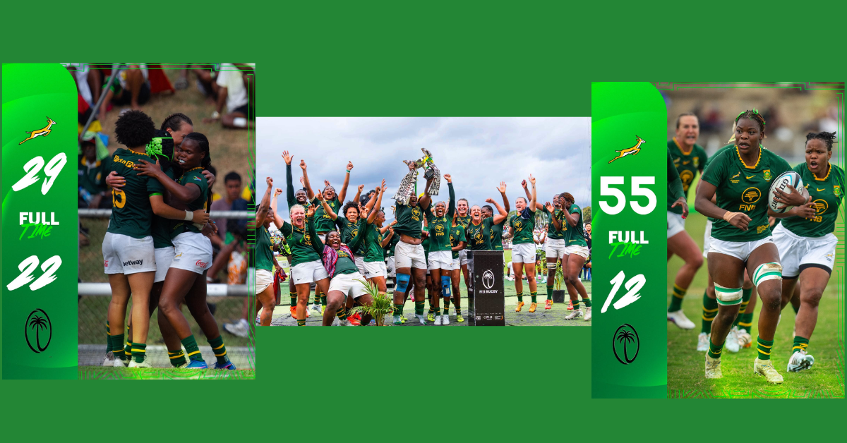 Dominant Women Boks Complete Historic 2-0 Series Sweep Over Fijiana