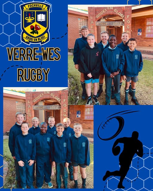 Laerskool Fochville-Seuns Verkies tot Verre-Wes Rugby-Kliniekspanne 🏉