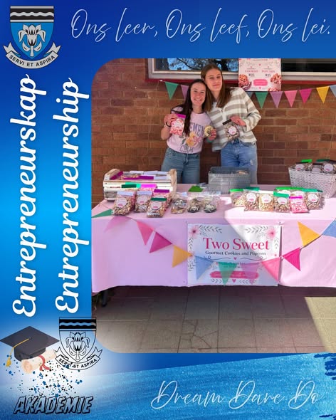 Graad 9-Ferdies Wys Hul Besigheidsvernuf Tydens Entrepreneursdag! 💼🍪