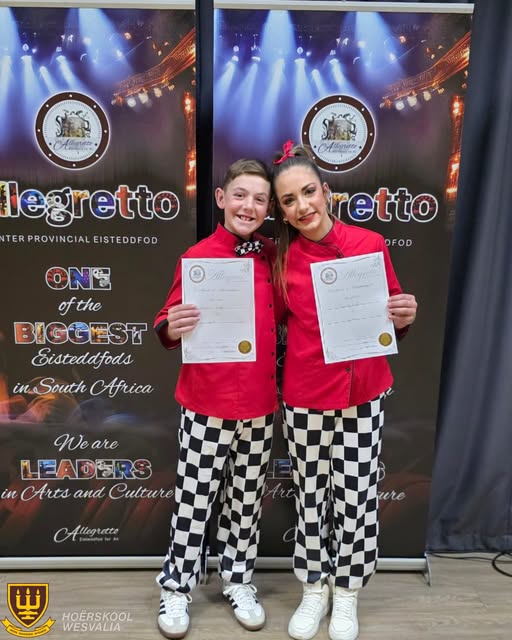 Franco de Lange en Ruhandri le Roux Dring Deur na Allegretto Eisteddfod se Nasionale Rondte! 💃🕺