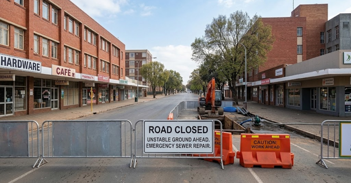 Temporary Road Closures Announced in Potchefstroom for Infrastructure Upgrades