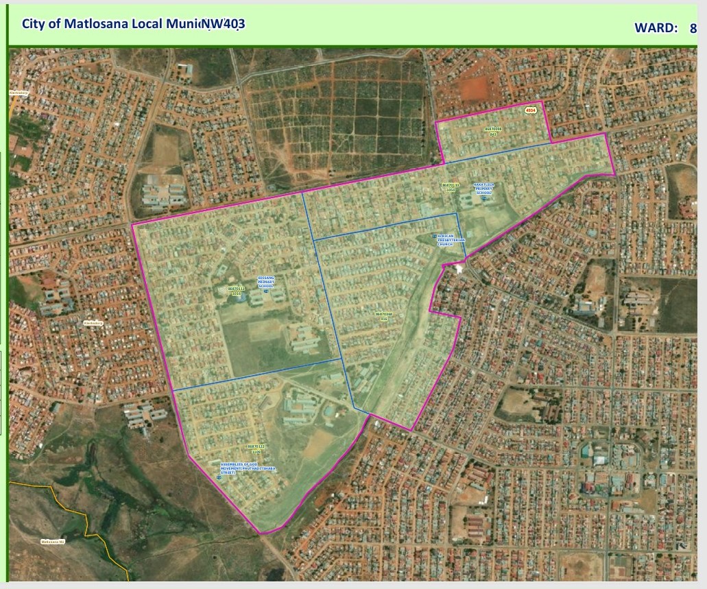 Local Governance and Electoral Overview: City of Matlosana Ward 8