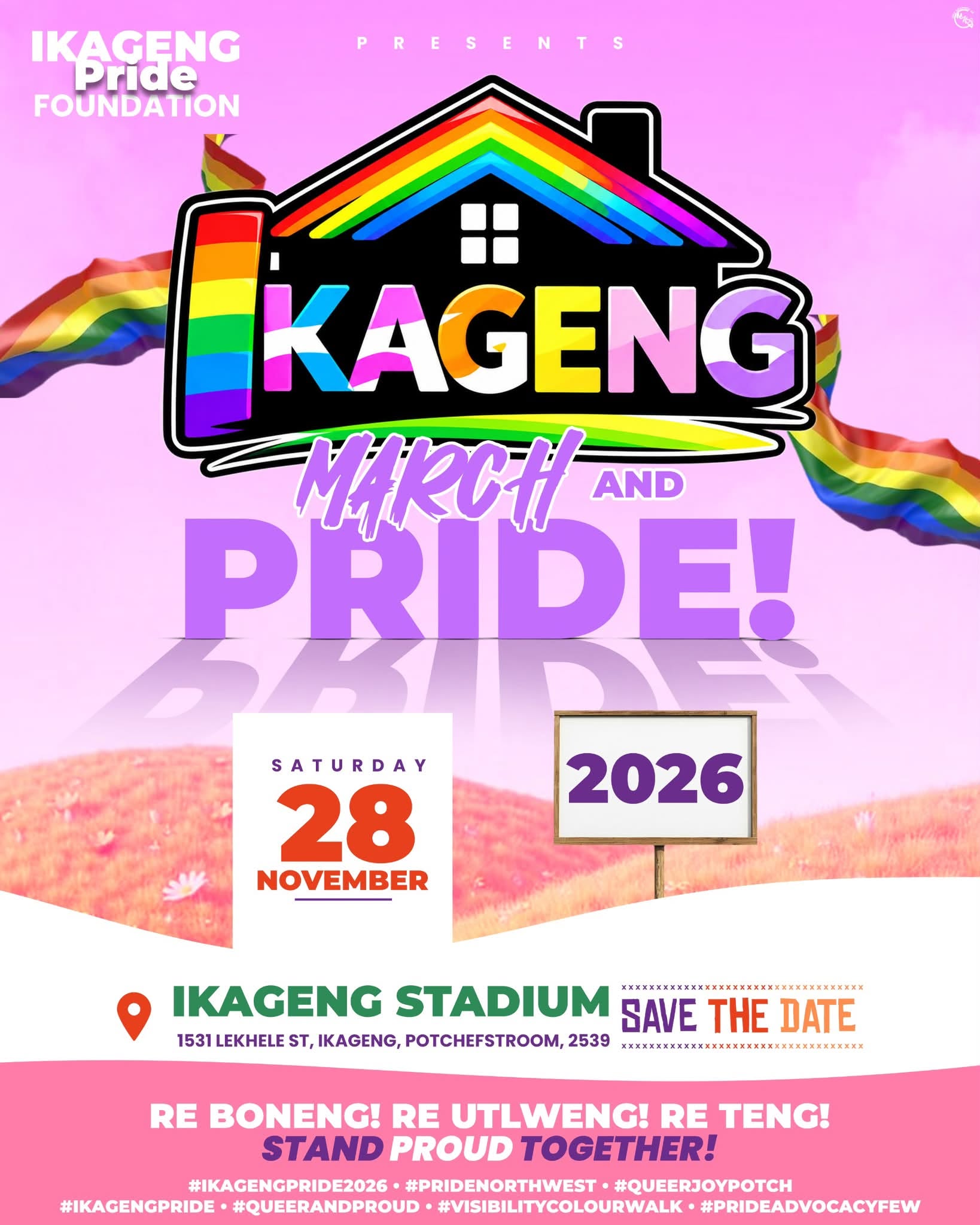 Ikageng Pride Foundation Announces 2026 March and Pride Event