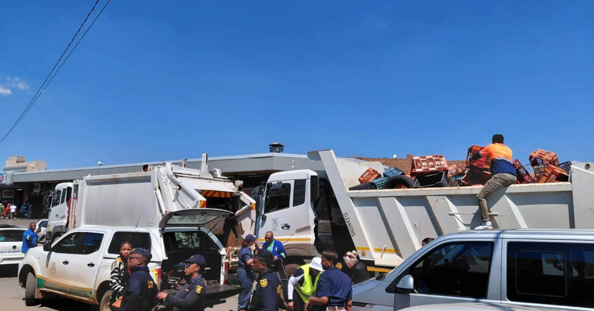 City of Matlosana Cracks Down on By-Law Violations and Illegal Land Occupation