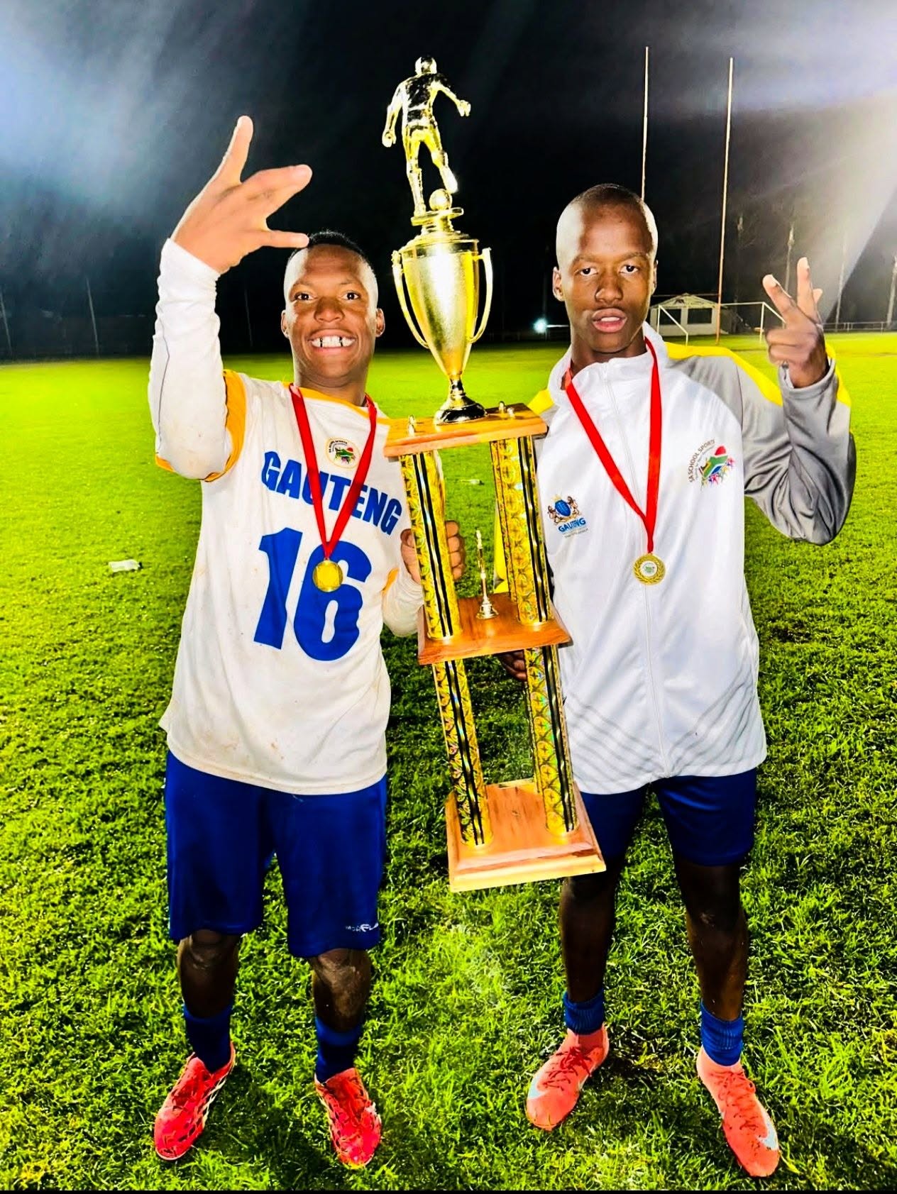 Goudwes School Learners Help Gauteng Win the National Football Championship Final