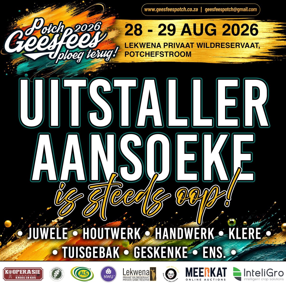 Vyfde Potch Geesfees oppad na Lekwena
