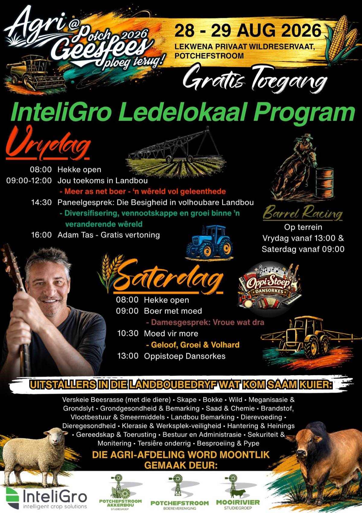 Agri @ Potch Geesfees 2026: Bring die Dorp Plaas Toe!