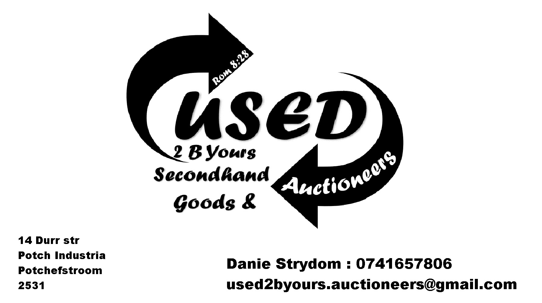 Used to be yours secondhand auctioneers logo